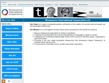 Tablet Screenshot of minessence.net